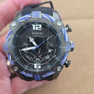 Invicta Black and Purple Men's Watch